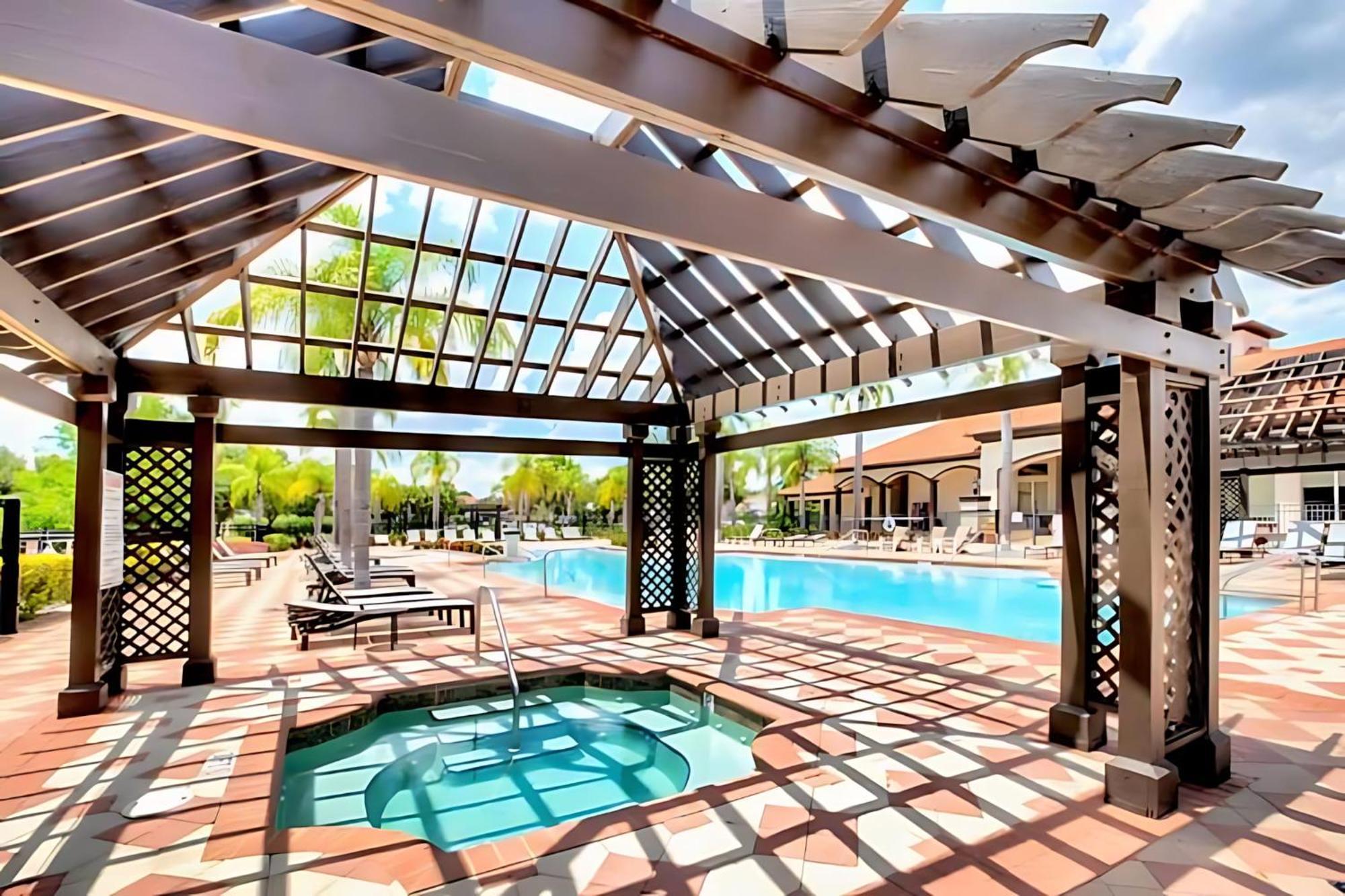 6Br Resort Home Near Disney - With Private Pool Hot Tub And Games Room Kissimmee Eksteriør billede