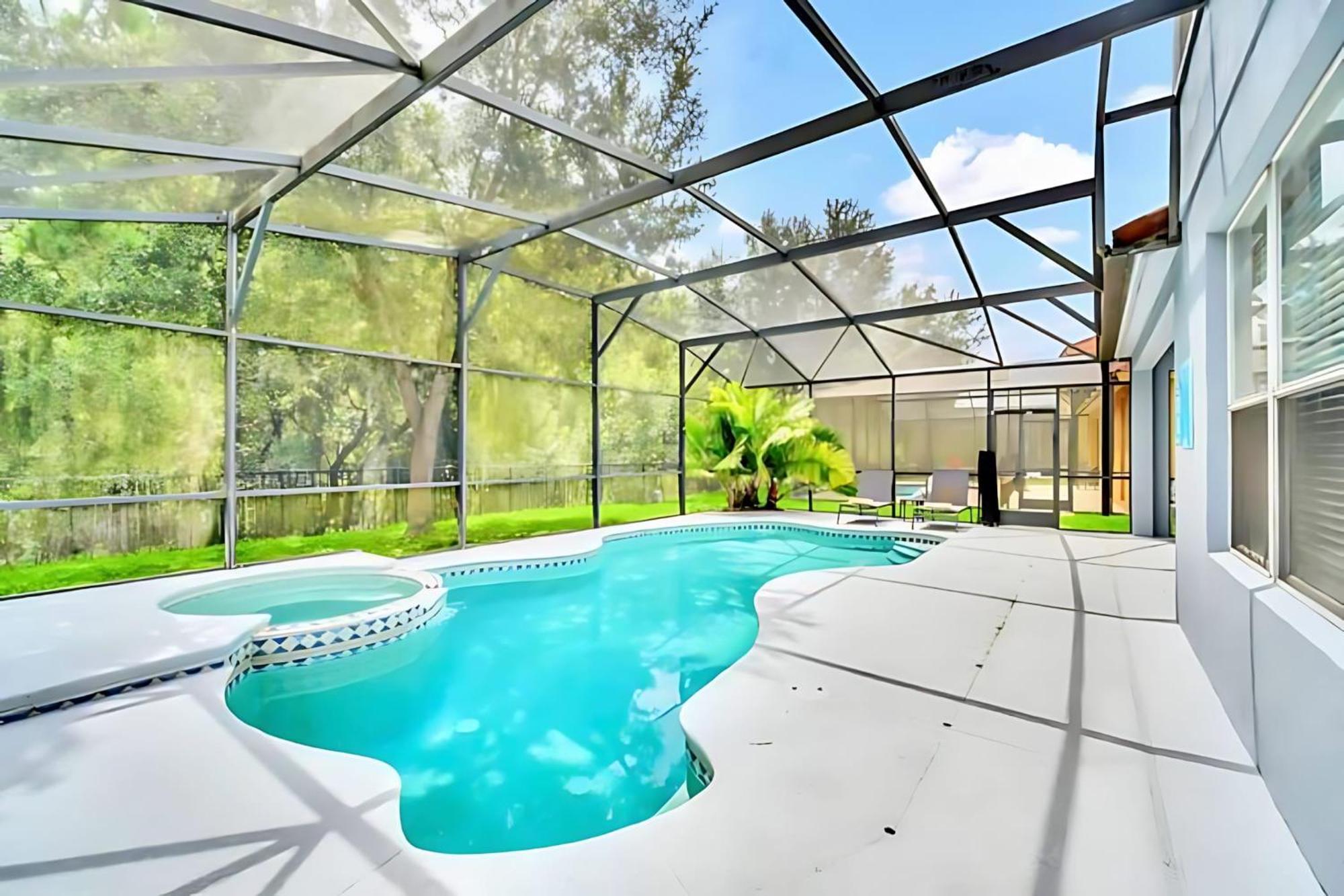 6Br Resort Home Near Disney - With Private Pool Hot Tub And Games Room Kissimmee Eksteriør billede