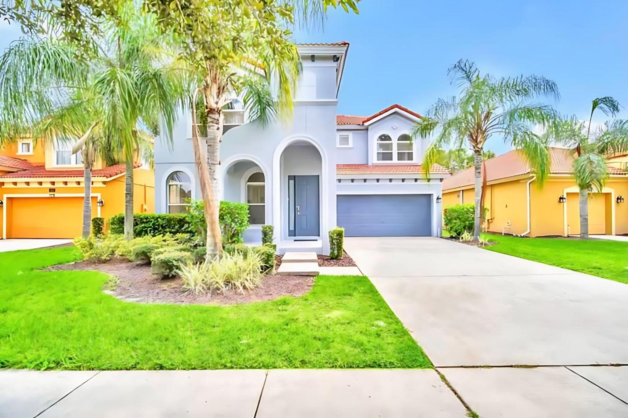 6Br Resort Home Near Disney - With Private Pool Hot Tub And Games Room Kissimmee Eksteriør billede